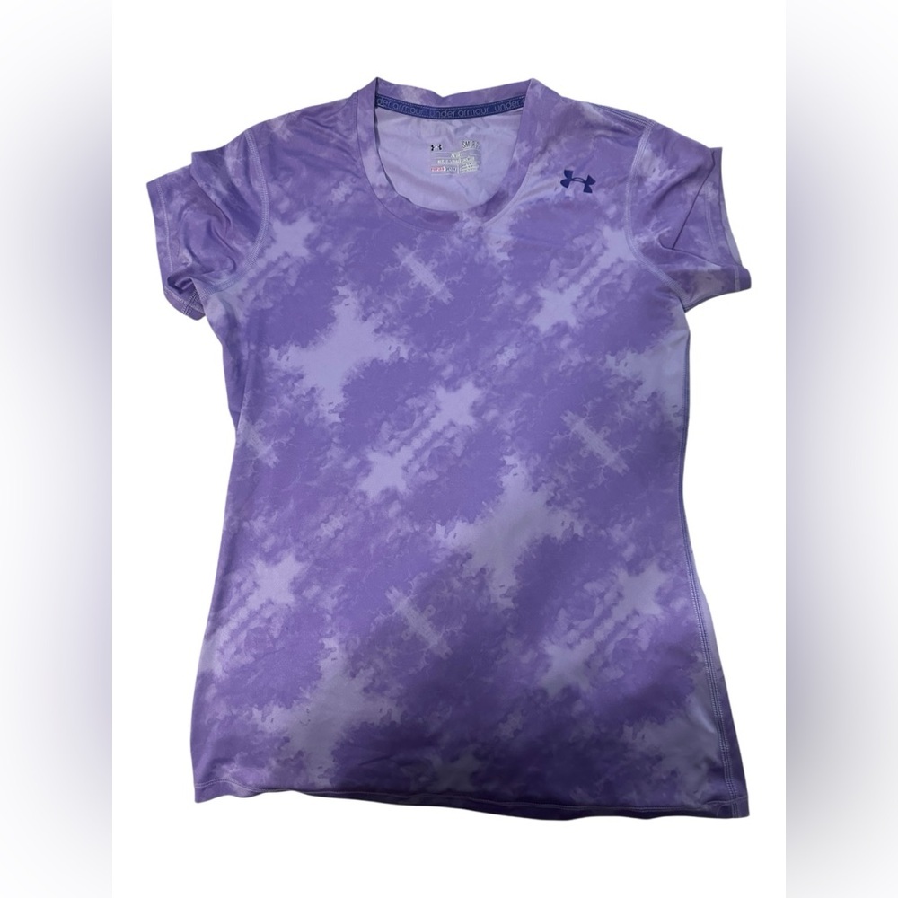 Under Armour Lavender Tie-Dye Tee
